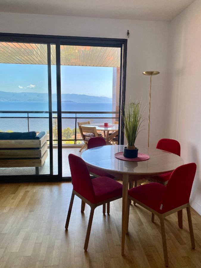 Grand T2 Standing Ajaccio Proche Centre Et Plages Vue Panoramique Parking Prive Zewnętrze zdjęcie